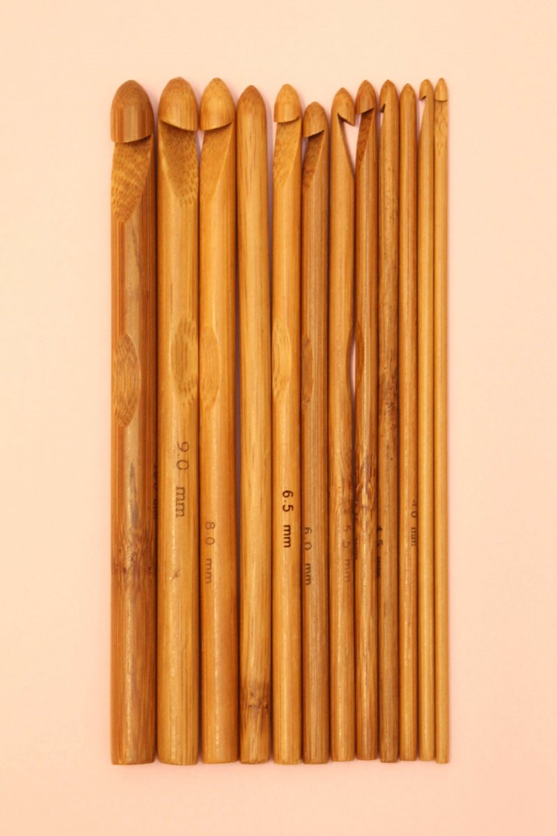 Bamboo Crochet Hooks • Craft and crochet kits, gifts and accessories by ...