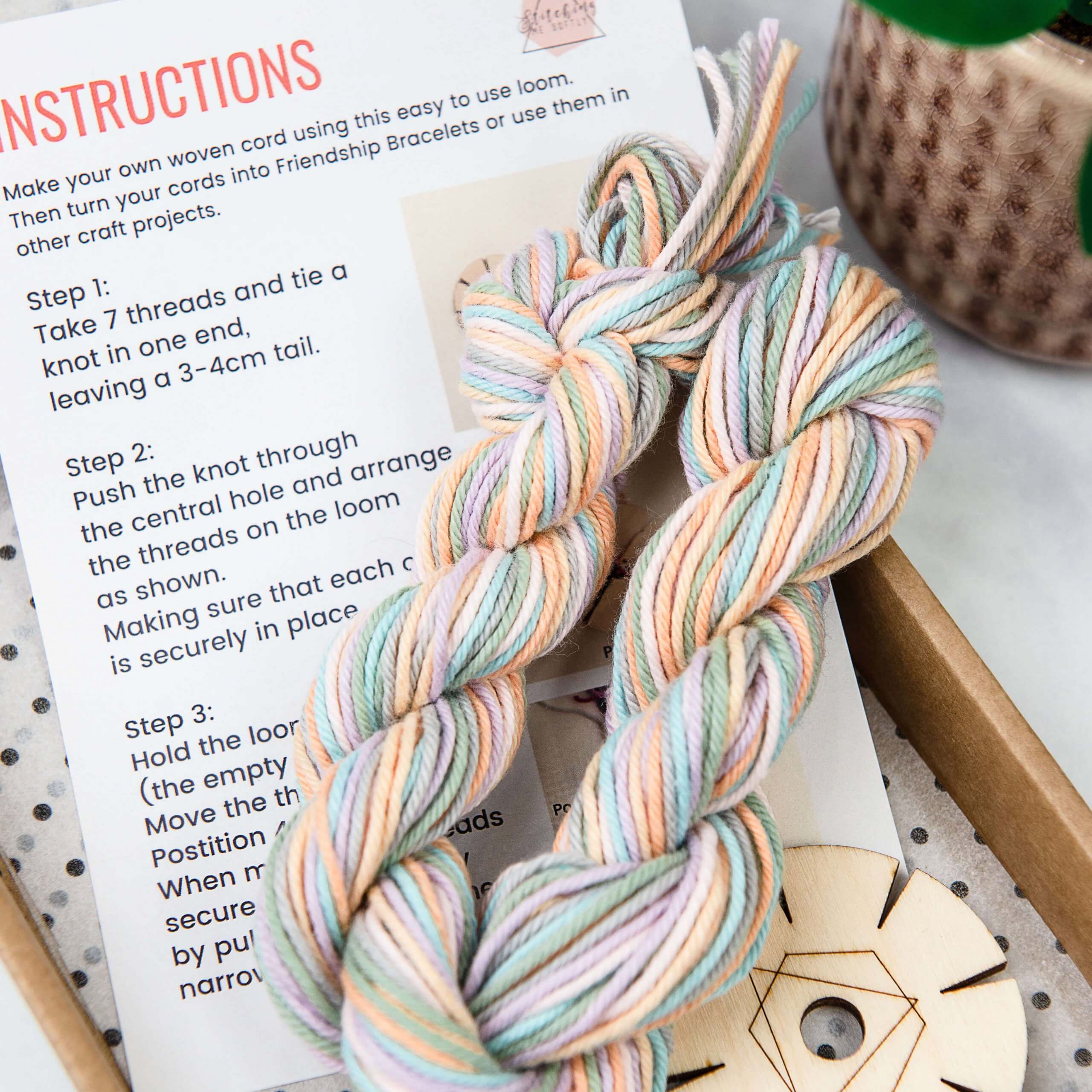 Special Edition Friendship Bracelet Kit • Craft and crochet kits, gifts and  accessories by Stitching Me Softly