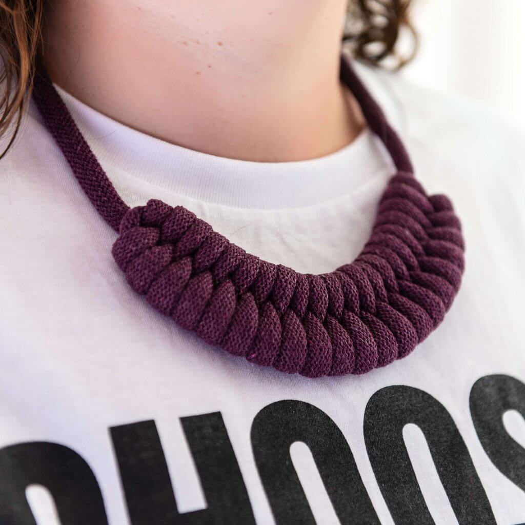 Chunky Woven Necklace