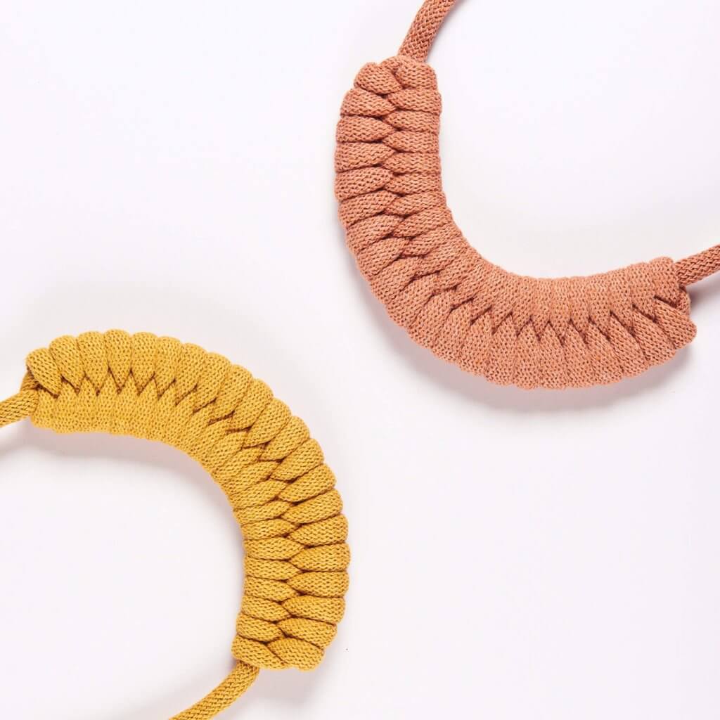 Chunky Woven Necklace Craft Kit