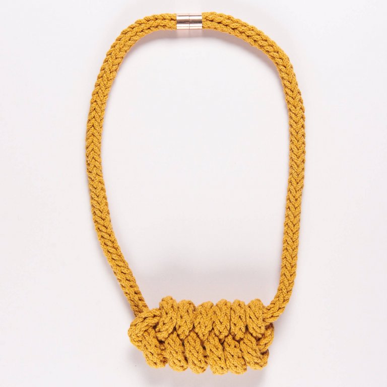 Yellow Flowers Necklace